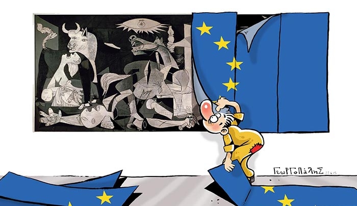 Στην Κω μεταφέρεται η Έκθεση σκίτσου για το προσφυγικό “Το Μετέωρο Βήμα”