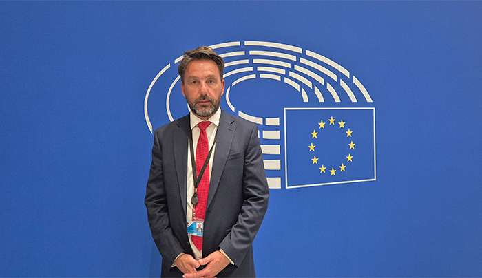 Ο Δήμαρχος Χάλκης και μέλος της Ελληνικής Αντιπροσωπείας στην Ευρωπαϊκή Επιτροπή των Περιφερειών,