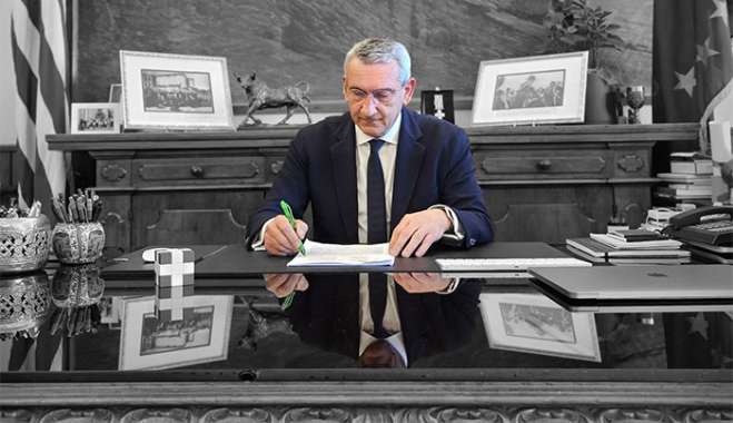 Υπεγράφη η εργολαβική σύμβαση για το μεγάλο έργο της διαπλάτυνσης της Εθνικής Οδού Ρόδου Λίνδου, από Κάλαθο μέχρι Λίνδο