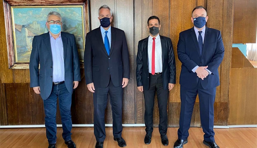 Ιωάννης Παππάς: Θέματα της ΔΕΥΑΡ συζήτησαν με τον Υπ. Εσωτερικών Μ.Βορίδη.