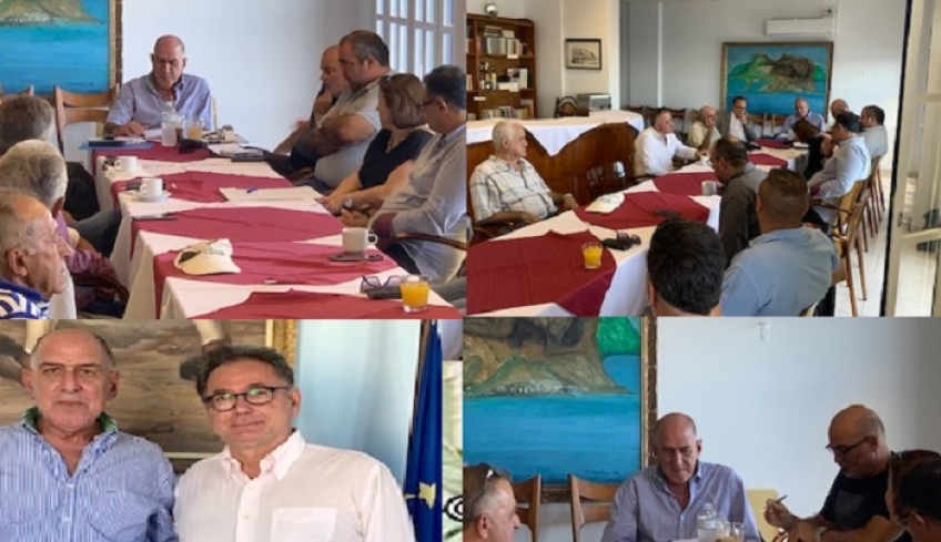 Στη Νίσυρο ο Έπαρχος της Π.Ε. Κω Ι. Καμπανής