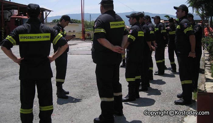 Περιοδεία αντιπροσωπείας του Δ.Σ της Ένωσης στις Πυροσβεστικές Υπηρεσίες της νήσου Κω