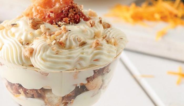 Cheesecake μπακλαβά στο ποτήρι