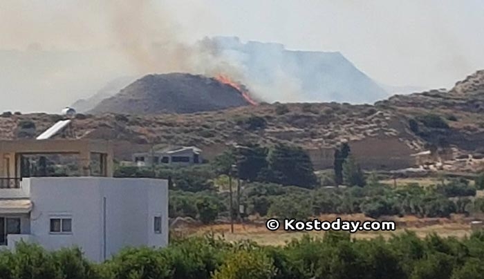 ΣΕΒ. ΜΑΡΑΓΚΟΣ: Άμεση και αποτελεσματική η αντίδραση της Πολιτικής Προστασίας στην αντιμετώπιση της χθεσινής πυρκαγιάς