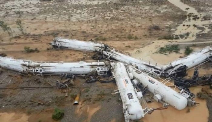 Αυστραλία: Τρένο με θειικό οξύ εκτροχιάστηκε στο Κουίνσλαντ (βίντεο)