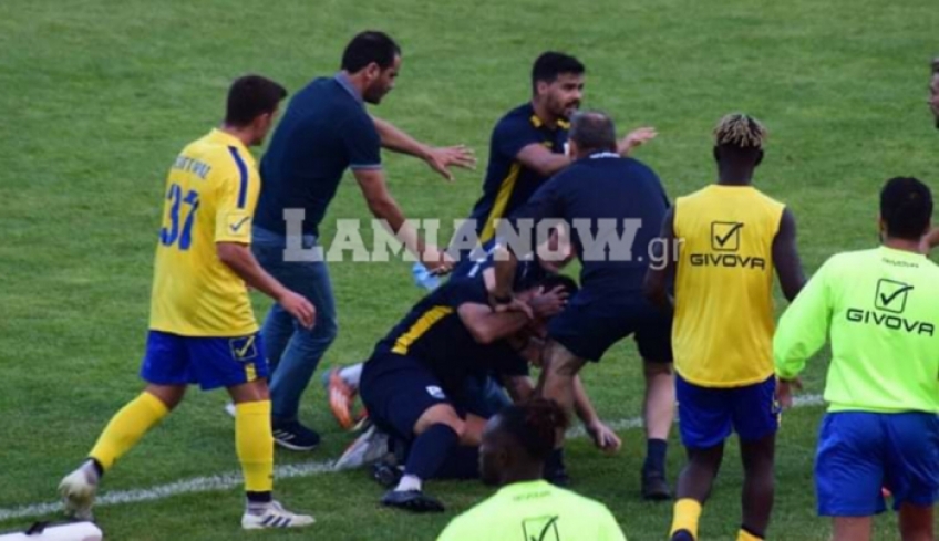 Έπεσε ξύλο στον «φιλικό» αγώνα της Λαμίας με τον Παναιτωλικό