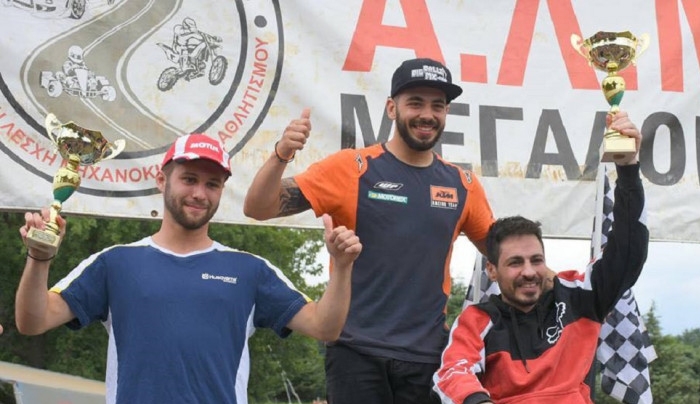 Πρωταθλητής Ελλάδας ο Νίκος Λυρίου! Στη 2η θέση ο Άρης Τσαρνάς στην κατηγορία MX1