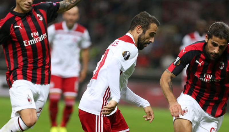 Europa League: Από τον παράδεισο στην κόλαση ο Ολυμπιακός – 8 λεπτά αρκούσαν για το 3-1 της Μίλαν
