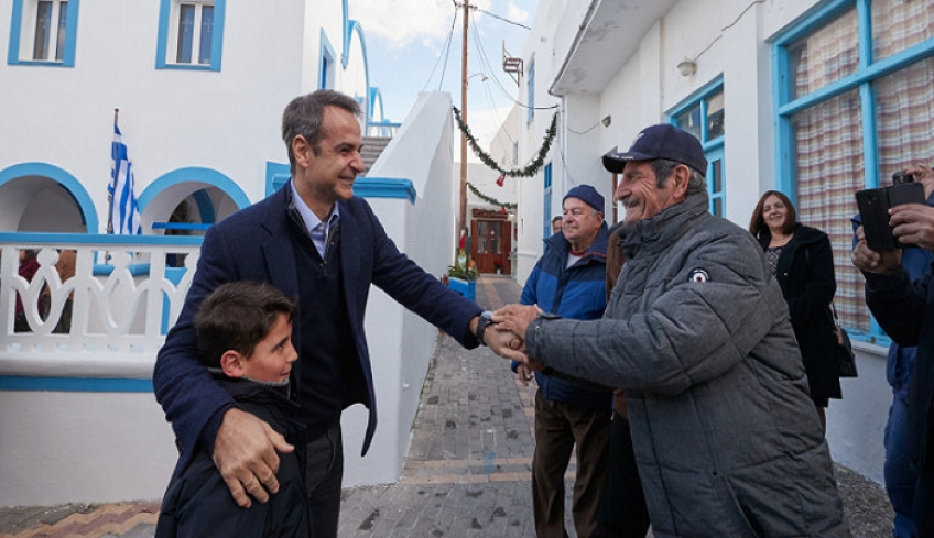 Ο Μητσοτάκης κράτησε την υπόσχεσή του και έλυσε το πρόβλημα στην Κάσο