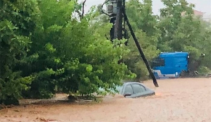Θάσος: Προβλήματα λόγω κακοκαιρίας