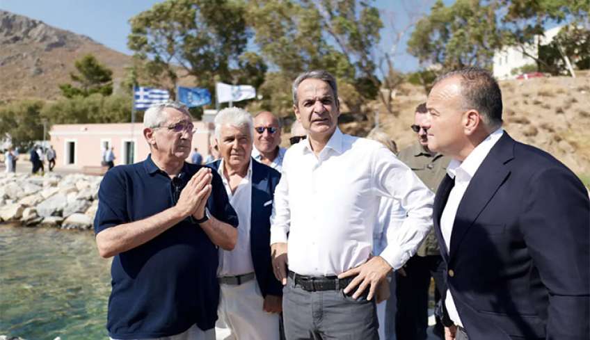 Μητσοτάκης από Λέρο: Οι ακρίτες είχαν πονέσει από την πολιτική ανοικτών συνόρων, αντιμετωπίσαμε τη μάστιγα του μεταναστευτικού