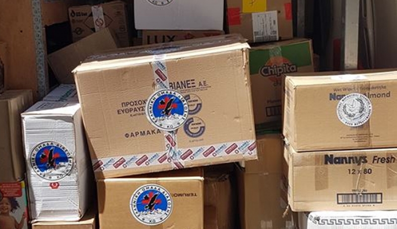 ΕΟΔ ΚΩ: Η ανθρωπιστική βοήθεια προς τους πυρόπληκτους της Αττικής (ΦΩΤΟ)