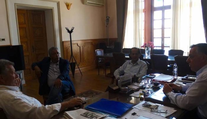 Συνάντηση του Δημάρχου Κω με τον Αντιπεριφερειάρχη Νοτίου Αιγαίου κ. Θ. Σωτρίλλη.