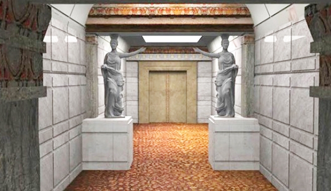 3D περιήγηση στο λόφο Καστά - Δείτε την απεικόνιση του τύμβου!