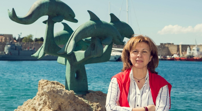 Η Μαρία Παπαδοπούλου υποψήφια με τον Γιάννη Μαχαιρίδη