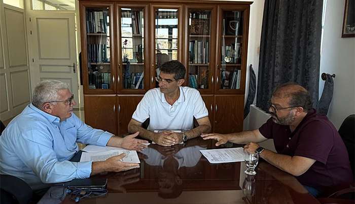 Σε Νάξο και Σχοινούσα ο Αντιπεριφερειάρχης Φιλήμονας Ζαννετίδης