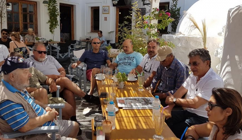 Περιοδεία του βουλευτή Δωδεκανήσου Ηλία Καματερού στην Αστυπάλαια (ΦΩΤΟ)