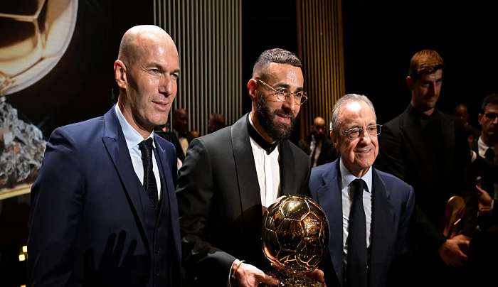 Στον Μπενζεμά η Χρυσή Μπάλα για το 2022 -Στην 20ή θέση ο Κριστιάνο Ρονάλντο, εκτός 30άδας ο Μέσι