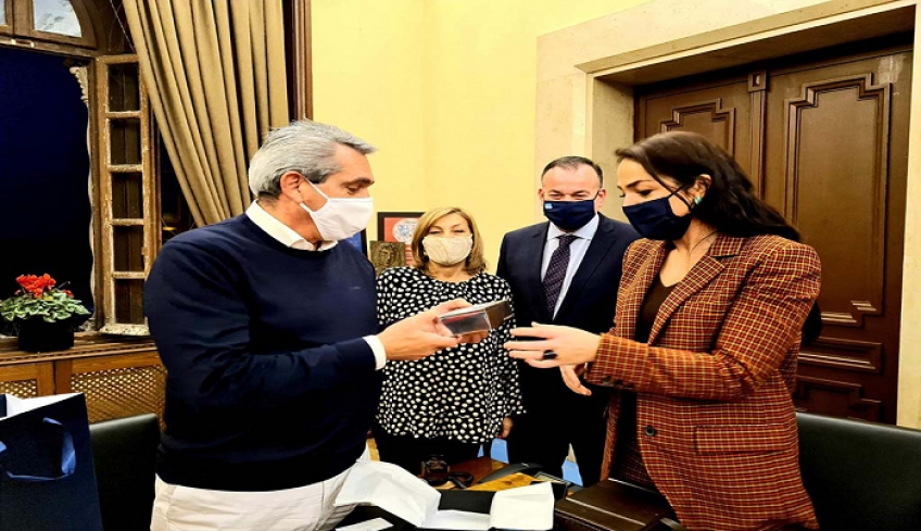 Επίσκεψη της Υφυπουργού Εργασίας και Κοινωνικών Υποθέσεων, Δόμνας Μιχαηλίδου στην Περιφέρεια