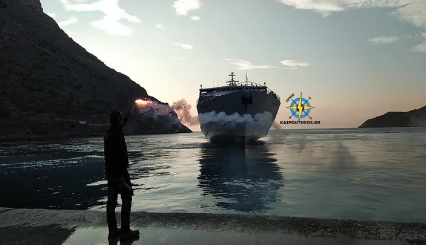 Εκπληκτική πιρουέτα του SPEEDRUNNER3 στην Σίφνο (ΒΙΝΤΕΟ)