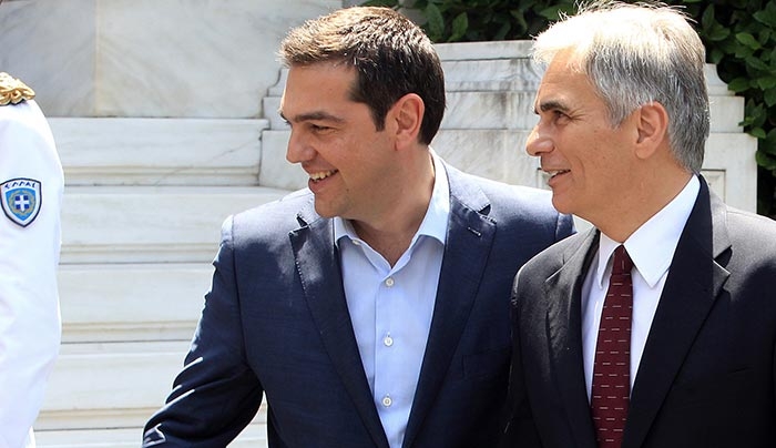 Τσίπρας και Φάιμαν στη Λέσβο για το προσφυγικό