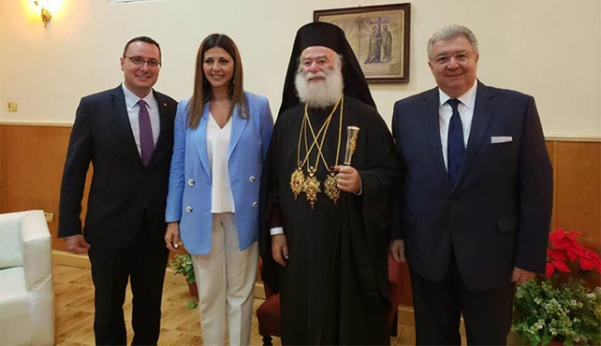 Ο Γενικός Γραμματέας Απόδημου Ελληνισμού, Γιάννης Χρυσουλάκης, στην Αίγυπτο