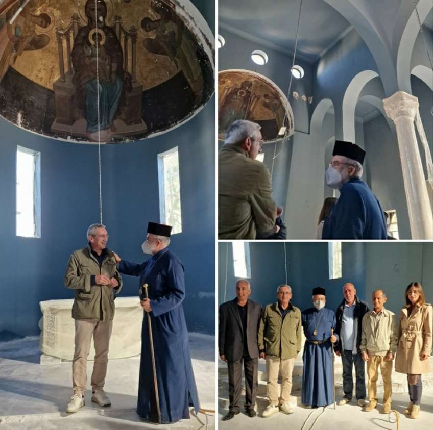 Γ. Χατζημάρκος: Η επίσκεψη στον Άγιο Νικόλαο με τον Σεβ. Μητροπολίτη Κώου &amp; Νισύρου κ. Ναθαναήλ, μας έδωσε συγκίνηση και χαρά
