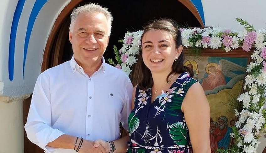 Μαρία Σκουφεζή: Με το Γιώργο Κυρίτση, με αγάπη για την Κω που θέλουμε και αξίζει να γίνει καλύτερη για το μέλλον των παιδιών μας