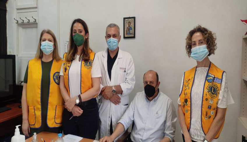 ΛΕΣΧΗ LIONS ΚΩ Ο ΙΠΠΟΚΡΑΤΗΣ: Παράδοση Ρεζεκτοσκόπιου στο ΓΝΚΥ Κω