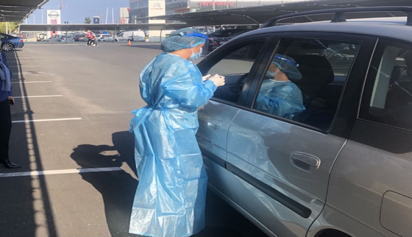 Συνεχίζονται οι προληπτικοί έλεγχοι με rapid tests μέσω της δράσης «Drive Through Testing» και μέσα στις μέρες της Πρωτοχρονιάς