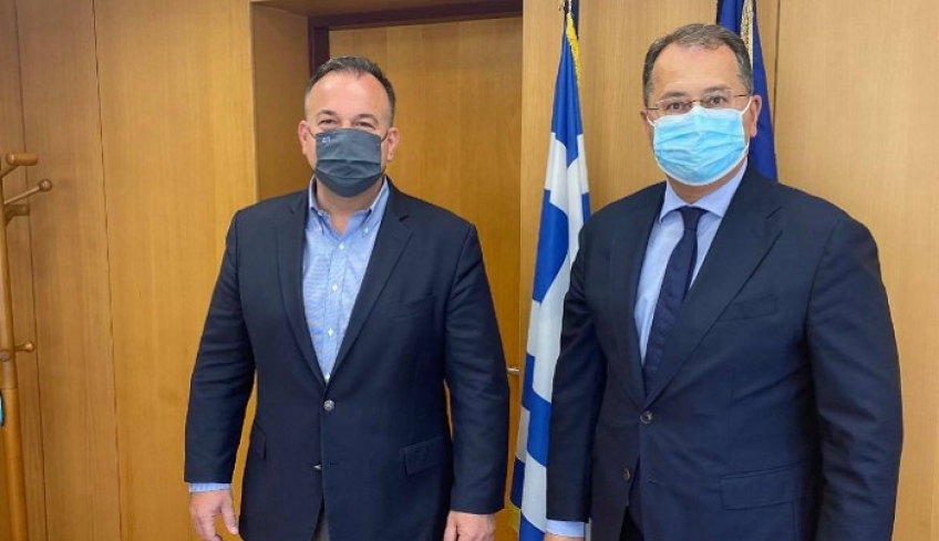 Επίσκεψη Βουλευτή Δωδεκανήσου Ιωάννη Παππά, στο Υπoυργείο Ψηφιακής Διακυβέρνησης