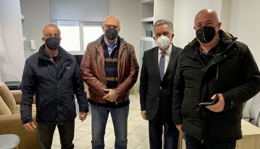 Συνάντηση του Βασίλη Υψηλάντη με τον Σύλλογο Εστιατόρων Ρόδου