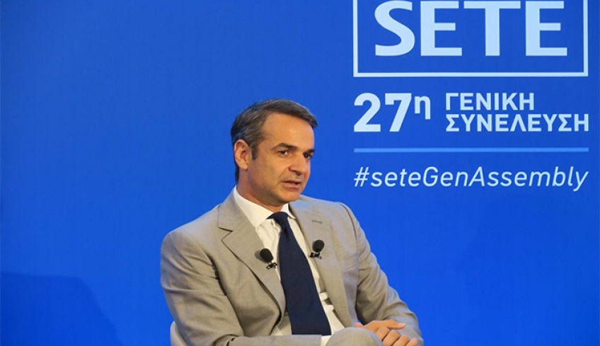 Πρόσθετο συντελεστή δόμησης στα ξενοδοχεία και 11% ΦΠΑ, εξήγγειλε ο Κ. Μητσοάκης στο ΣΕΤΕ|VIDEO