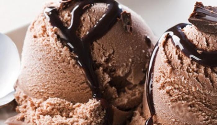 Frozen yogurt με σοκολάτα