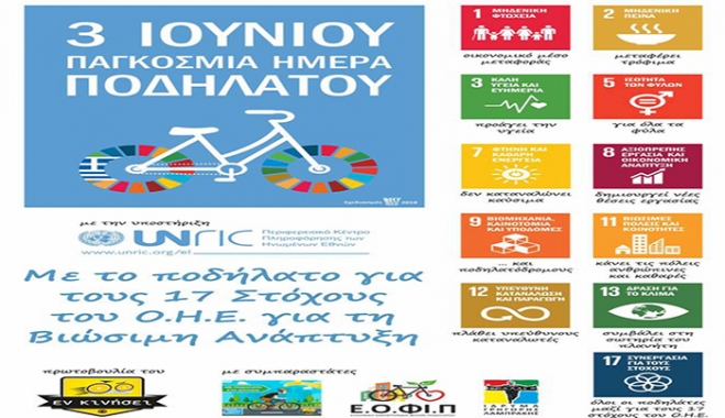 ΠΑΓΚΟΣΜΙΑ ΗΛΕΡΑ ΠΟΔΗΛΑΤΟΥ