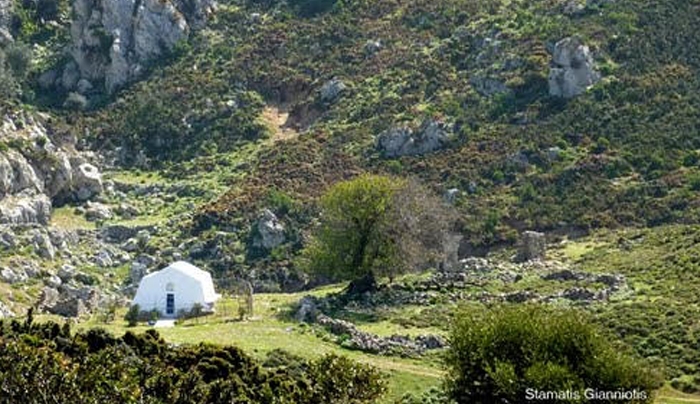 Εορτασμός του Αγ.Γεωργίου στην περιοχή Ασκόπετρα στο Πυλί