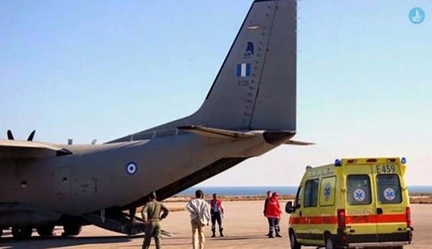 Επτά αεροδιακομιδές ασθενών μέσα σε μια μέρα από την Πολεμική Αεροπορία