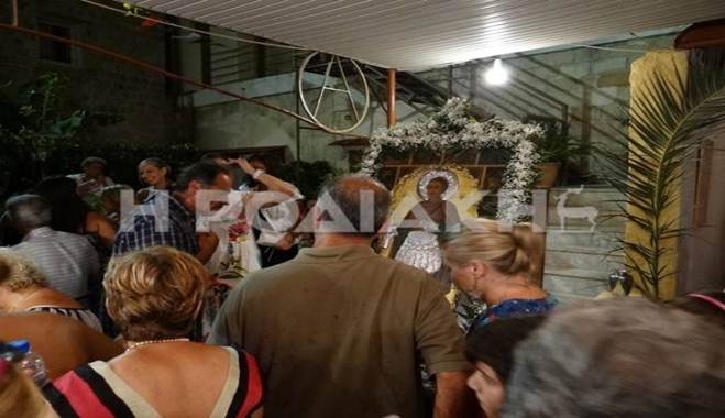 Ρόδος: Πλήθος κόσμου στον εορτασμό του Αγίου Φανουρίου (βίντεο)