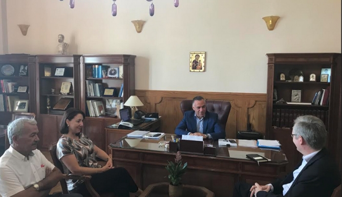 Συνάντηση Δημάρχου Κω με Αν. Πρέσβη της Μεγ. Βρετανίας κ. James Bryce – Η Κως ασφαλής και φιλόξενος προορισμός