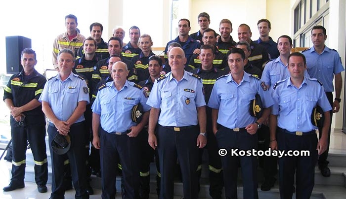 Σε κλίμα συγκίνησης η παράδοση-παραλαβή του νέου Διοικητή της Πυροσβεστικής Υπηρεσίας Κω (φωτό-βίντεο)