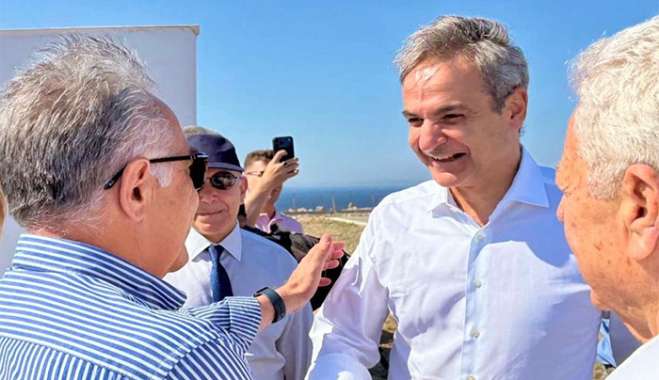 Στη Λέρο και το Αγαθονήσι με τον Πρωθυπουργό ο Βασίλης Α. Υψηλάντης