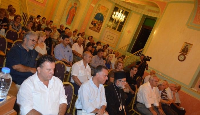 Τιμητική εκδήλωση για τους αδελφούς Μιχάλη &amp; Κώστα Ε. Σκανδαλίδη στην Πν. Εστία (βίντεο)