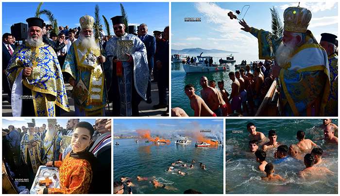 ΔΕΚΑΔΕΣ ΚΟΛΥΜΒΗΤΕΣ ΣΤΗΝ ΤΕΛΕΤΗ ΤΩΝ ΘΕΟΦΑΝΕΙΩΝ ΣΤΗ ΝΕΑ ΚΙΟ ΑΡΓΟΛΙΔΟΣ