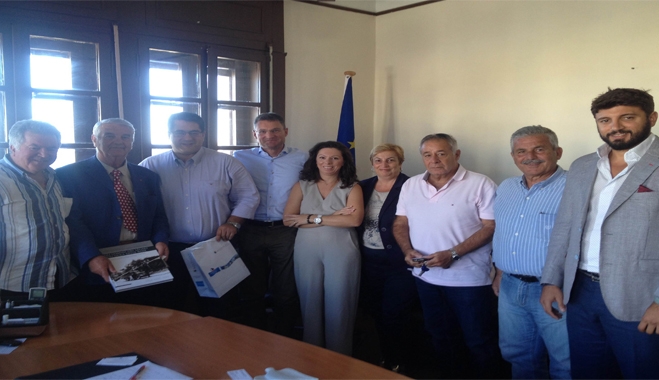 Συνάντηση Κ.Κόκκινου με Ιταλούς αυτοδιοικητικούς και εκπροσώπους της ΔΕΠΠΙ με θέμα την ανανέωση και την Καλλιέργεια του δάσους του Προφήτη Ηλία
