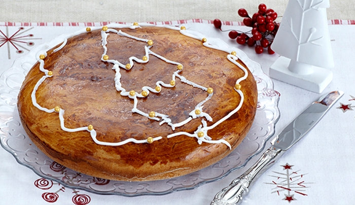 Βασιλόπιτα τσουρέκι