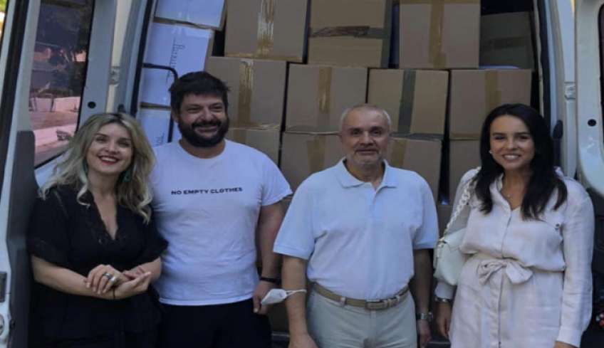 Η Τ.Ο. ΝΔ ΚΩ παρέδωσε είδη ρουχισμού προς ανακύκλωση
