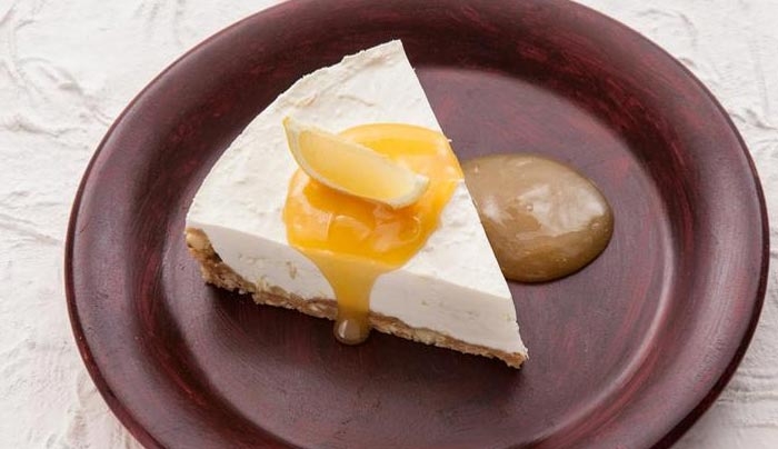 Cheesecake λεμόνι, με γιαούρτι
