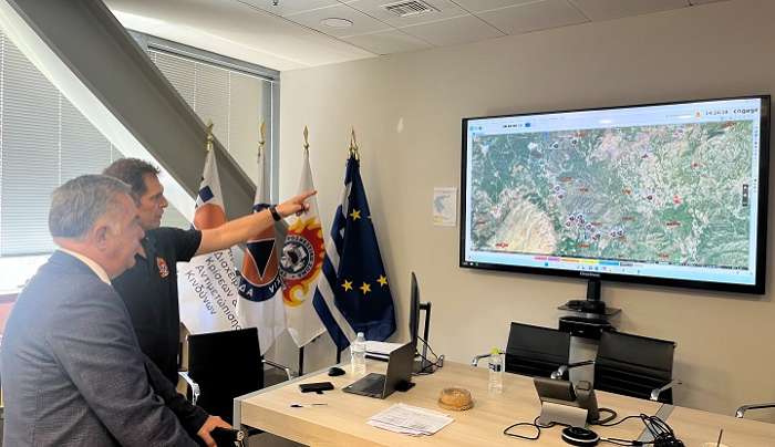 Ο Βασίλης Α. Υψηλάντης στο Υπουργείο Κλιματικής Κρίσης και Πολιτικής Προστασίας