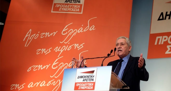 Κουβέλης: Δεν ενδιαφέρομαι για την Προεδρία της Δημοκρατίας – Τον Σεπτέμβριο το συνέδριο της ΔΗΜΑΡ