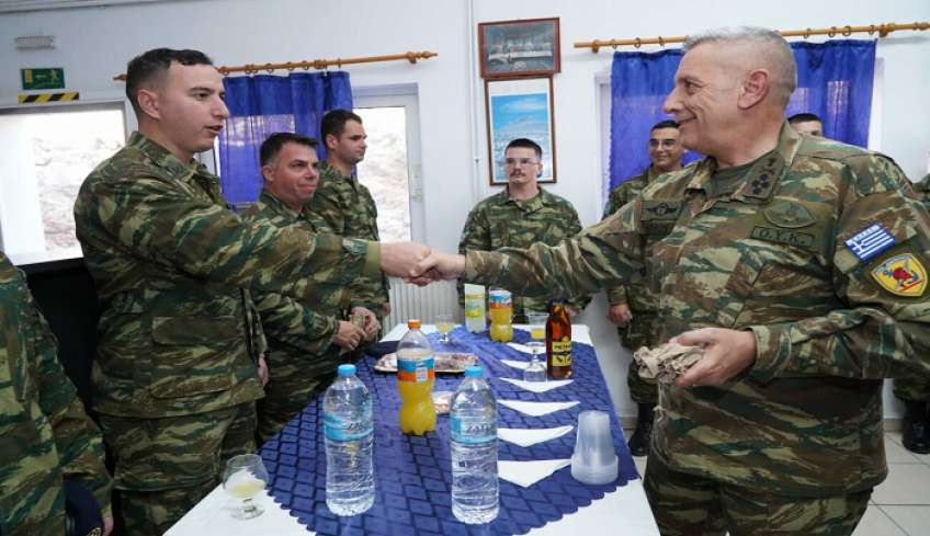 Σε Ρόδο, Καλόλιμνο, Φαρμακονήσι και Αγαθονήσι ο Αρχηγός ΓΕΕΘΑ Κων/νος Φλώρος